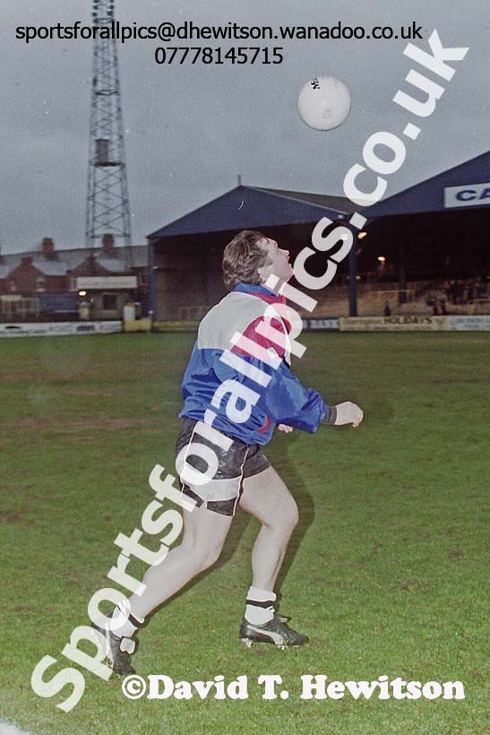 1992 Charity Football at Carlisle United. Photo: David T. Hewitson/Sports for All Pics